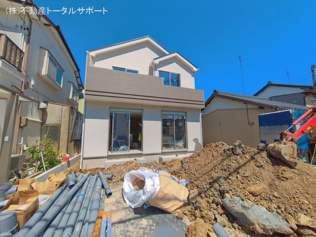 愛知県愛西市西保町西川原の新築戸建て外構写真 2026年4月7日撮影