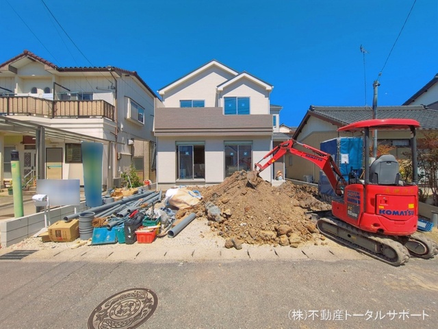 愛知県愛西市西保町西川原の新築戸建て外構写真 2026年4月7日撮影