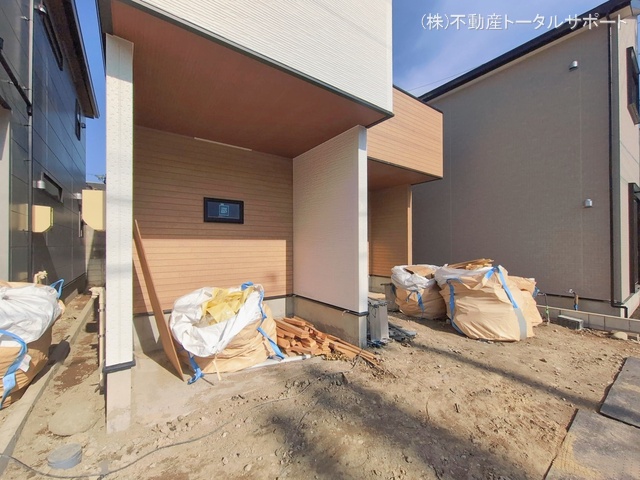 愛知県稲沢市駅前1丁目の新築戸建て外構写真 2026年1月18日撮影