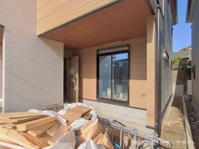 愛知県稲沢市駅前1丁目の新築戸建て外構写真 2026年1月18日撮影