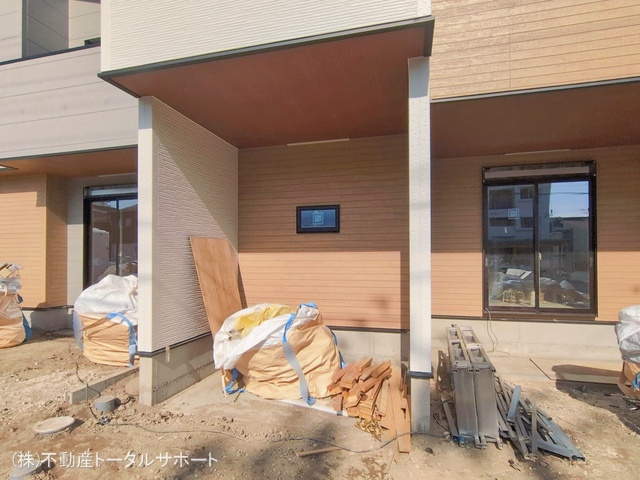 愛知県稲沢市駅前1丁目の新築戸建て外構写真 2026年1月18日撮影