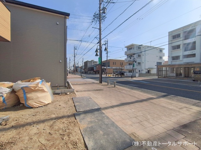 愛知県稲沢市駅前1丁目の新築戸建て外構写真 2026年1月18日撮影