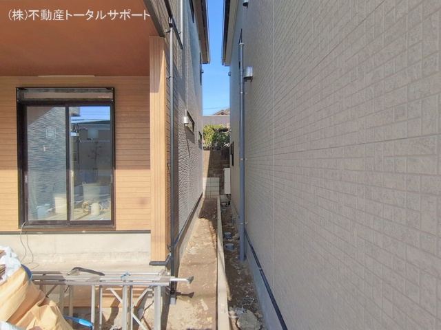 愛知県稲沢市駅前1丁目の新築戸建て外構写真 2026年1月18日撮影