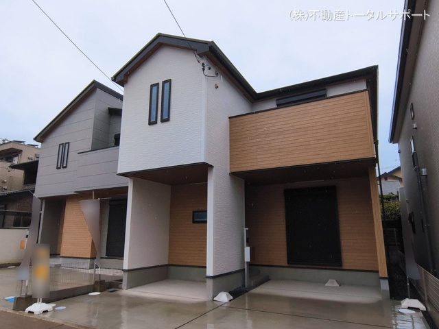 愛知県稲沢市駅前1丁目の新築戸建て完成写真 2026年3月2日撮影