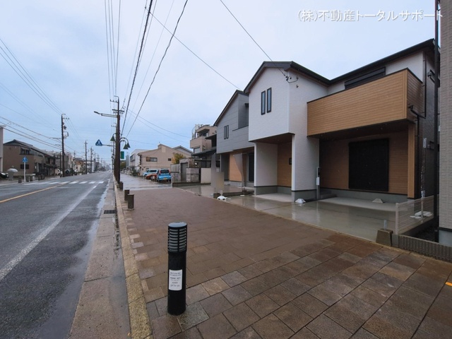 愛知県稲沢市駅前1丁目の新築戸建て完成写真 2026年3月2日撮影