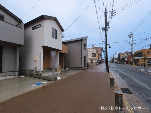 愛知県稲沢市駅前1丁目の新築戸建て完成写真 2026年3月2日撮影