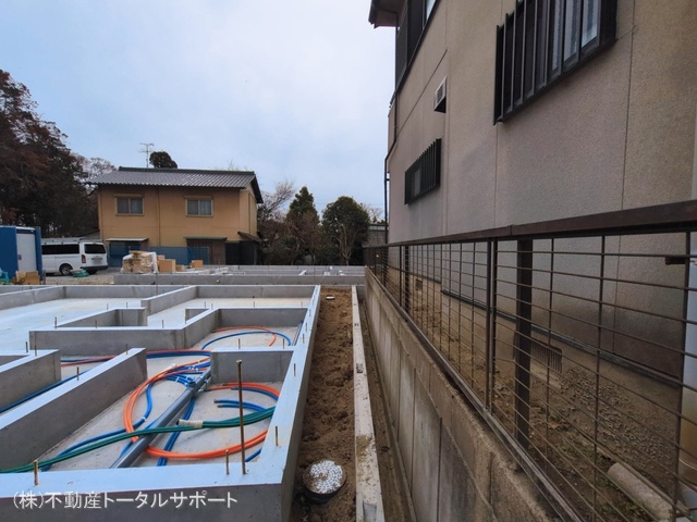 愛知県稲沢市平和町　法立北瀬古の新築戸建て基礎写真 2026年3月1日撮影