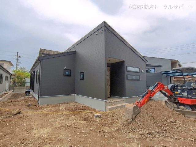 愛知県稲沢市平和町　法立北瀬古の新築戸建て外構写真 2026年4月14日撮影