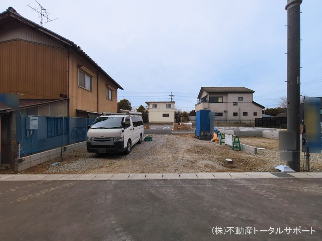 愛知県稲沢市平和町　法立北瀬古の新築戸建て基礎写真 2026年3月1日撮影