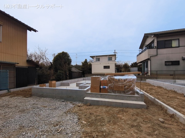 愛知県稲沢市平和町　法立北瀬古の新築戸建て基礎写真 2026年3月1日撮影