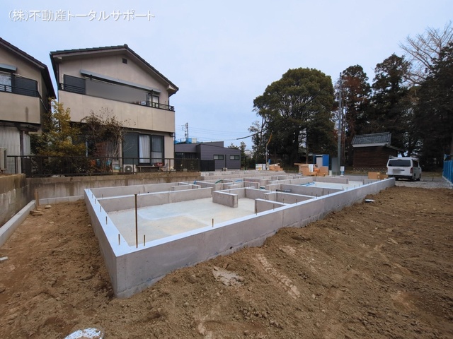 愛知県稲沢市平和町　法立北瀬古の新築戸建て基礎写真 2026年3月1日撮影