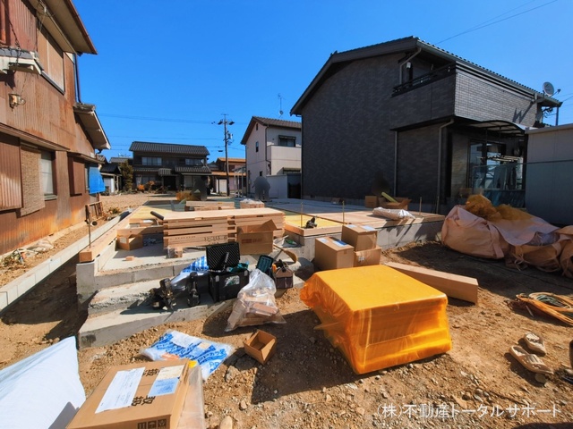 愛知県愛西市北一色町昭和の新築戸建て基礎写真 2026年3月15日撮影