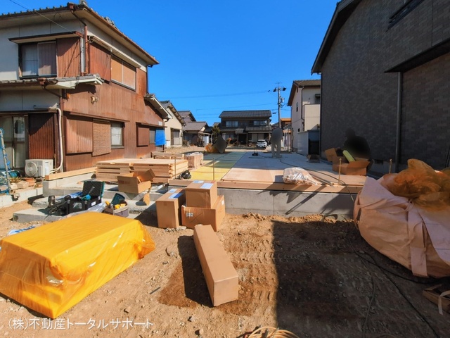 愛知県愛西市北一色町昭和の新築戸建て基礎写真 2026年3月15日撮影