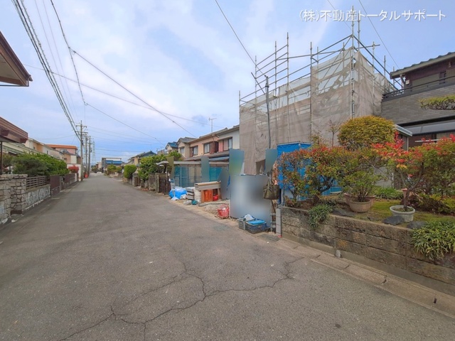 愛知県愛西市北一色町昭和の新築戸建てシート写真 2026年4月5日撮影