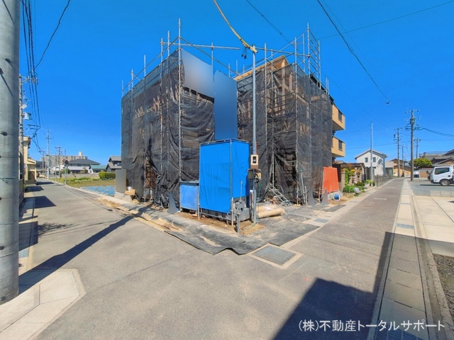 愛知県愛西市渕高町四ノ割の新築戸建て上棟写真 2026年4月7日撮影