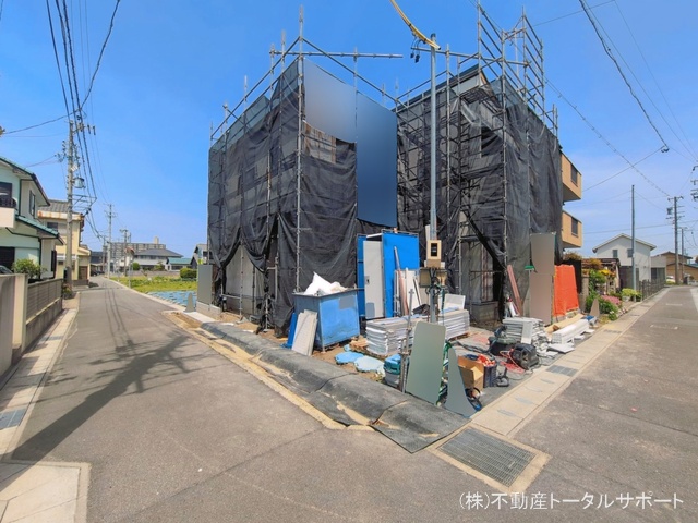 愛知県愛西市渕高町四ノ割の新築戸建てシート写真 2026年4月27日撮影