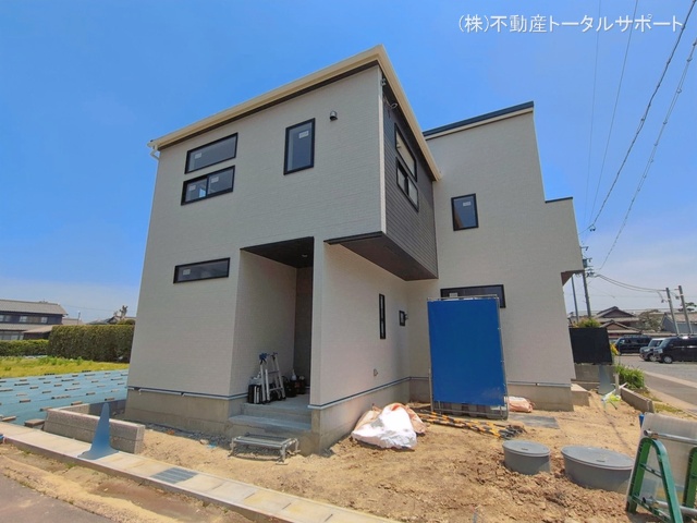 愛知県愛西市渕高町四ノ割の新築戸建て外構写真 2026年5月18日撮影