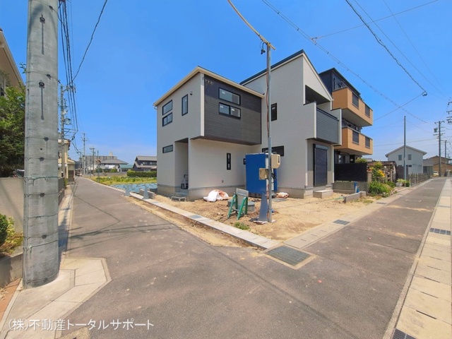 愛知県愛西市渕高町四ノ割の新築戸建て外構写真 2026年5月18日撮影