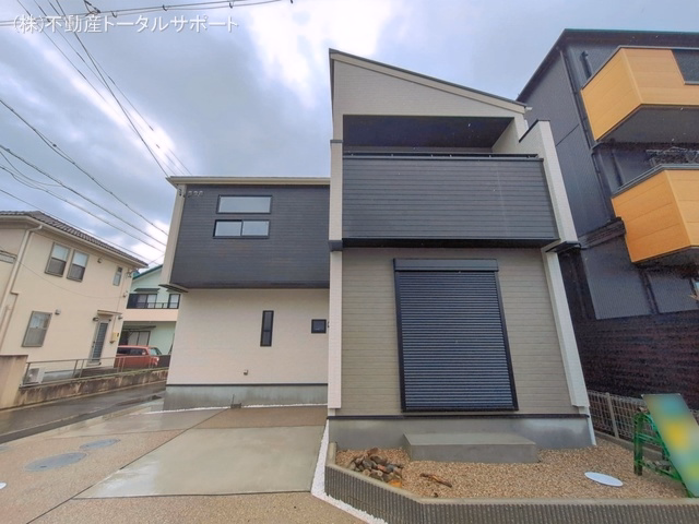 愛知県愛西市渕高町四ノ割の新築戸建て完成写真 2026年6月25日撮影