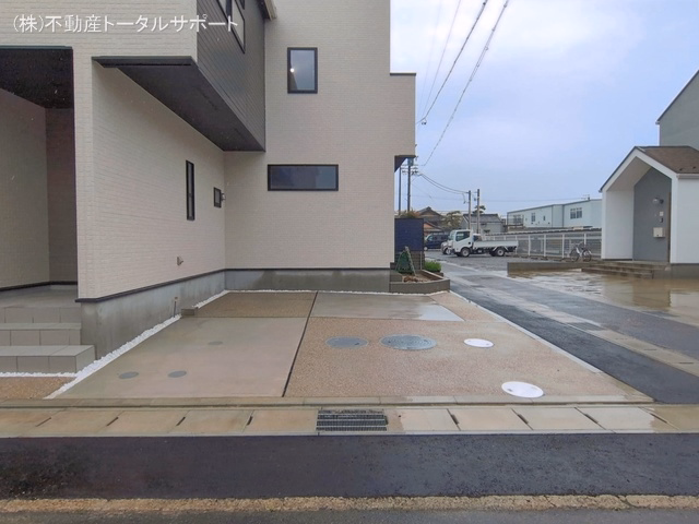 愛知県愛西市渕高町四ノ割の新築戸建て完成写真 2026年6月25日撮影