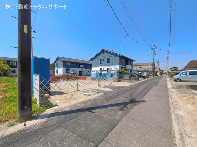 愛知県あま市七宝町　安松１３丁目の新築戸建て基礎写真 2026年5月17日撮影