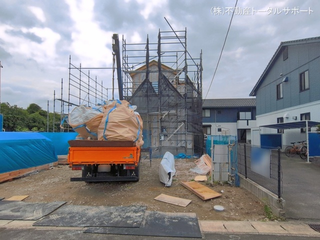 愛知県あま市七宝町　安松１３丁目の新築戸建てシート写真 2026年6月3日撮影