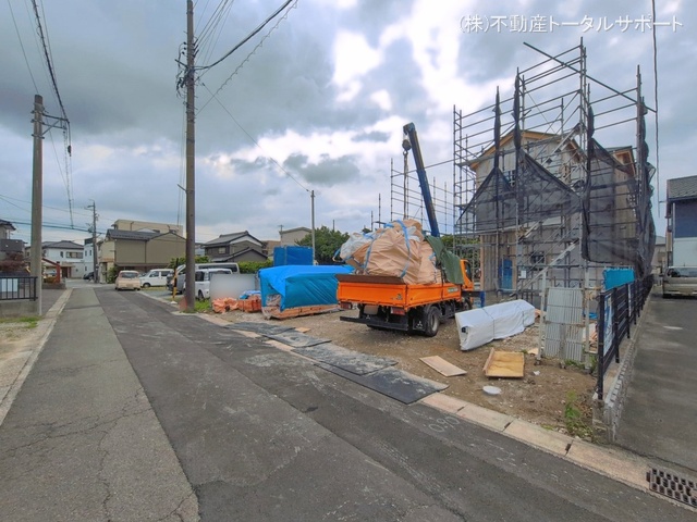 愛知県あま市七宝町　安松１３丁目の新築戸建てシート写真 2026年6月3日撮影