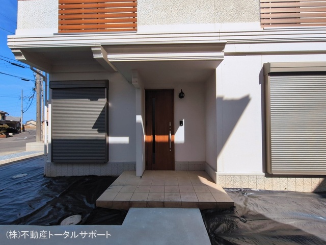 愛知県稲沢市平和町　西光坊宮西の中古戸建て完成写真 2026年3月8日撮影