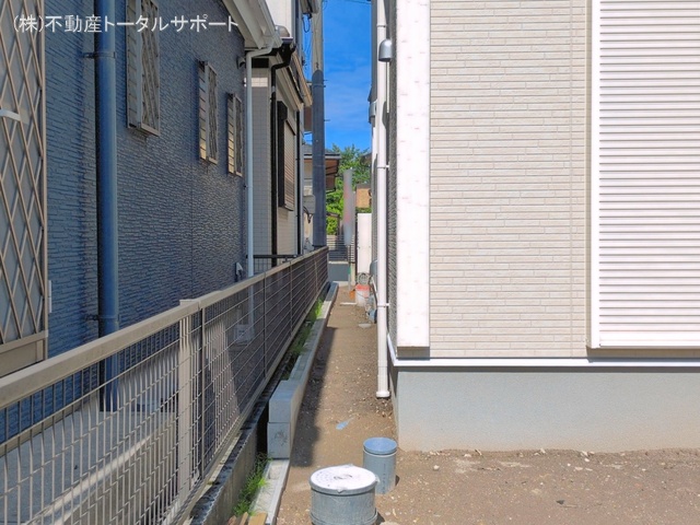 愛知県海部郡大治町大字長牧字浦畑の新築戸建て外構写真 2026年6月7日撮影