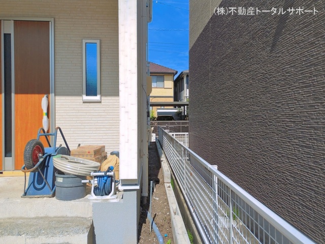 愛知県海部郡大治町大字長牧字浦畑の新築戸建て外構写真 2026年6月7日撮影