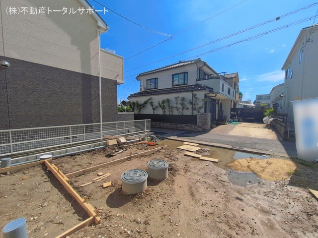 愛知県海部郡大治町大字長牧字浦畑の新築戸建て外構写真 2026年6月7日撮影