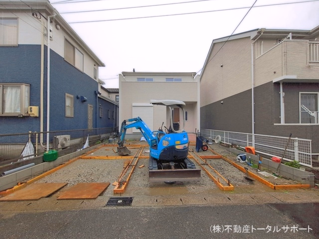 愛知県海部郡大治町大字長牧字浦畑の新築戸建て外構写真 2026年6月25日撮影
