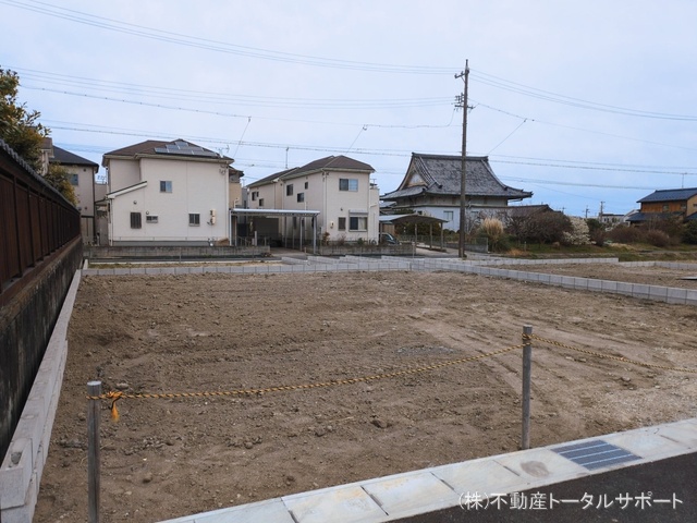 愛知県あま市新居屋久渕郷の新築戸建て更地・土地写真 2026年3月12日撮影
