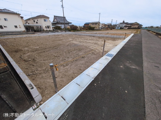 愛知県あま市新居屋久渕郷の新築戸建て更地・土地写真 2026年3月12日撮影