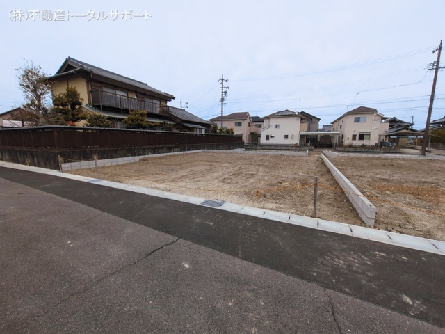 愛知県あま市新居屋久渕郷の新築戸建て更地・土地写真 2026年3月12日撮影