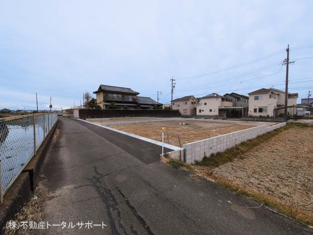 愛知県あま市新居屋久渕郷の新築戸建て更地・土地写真 2026年3月12日撮影