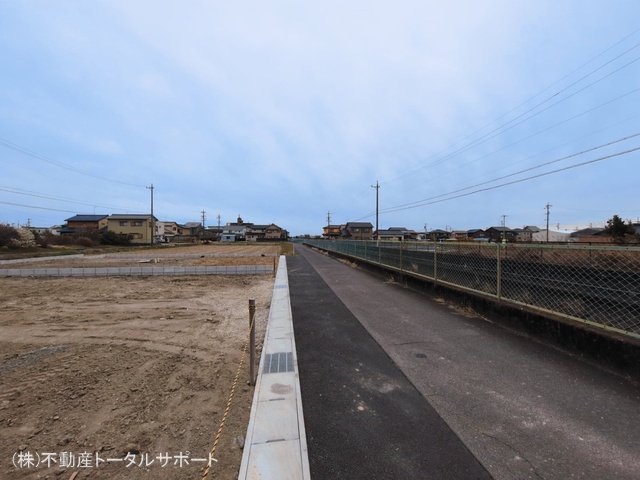 愛知県あま市新居屋久渕郷の新築戸建て更地・土地写真 2026年3月12日撮影