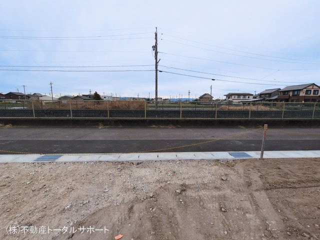 愛知県あま市新居屋久渕郷の新築戸建て更地・土地写真 2026年3月12日撮影