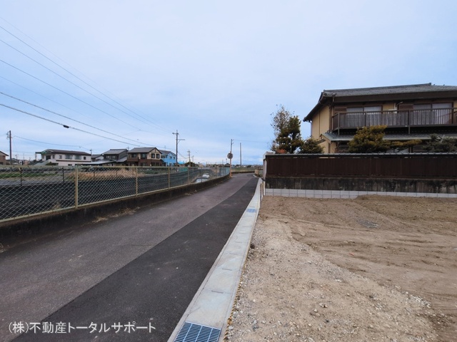 愛知県あま市新居屋久渕郷の新築戸建て更地・土地写真 2026年3月12日撮影