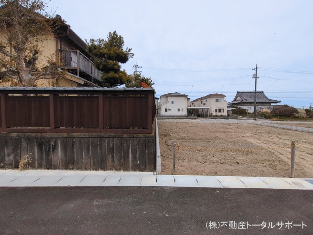 愛知県あま市新居屋久渕郷の新築戸建て更地・土地写真 2026年3月12日撮影