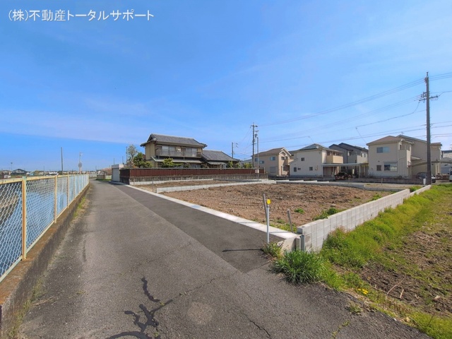 愛知県あま市新居屋久渕郷の新築戸建て更地・土地写真 2026年4月5日撮影