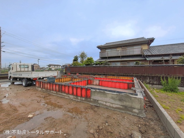 愛知県あま市新居屋久渕郷の新築戸建て基礎写真 2026年4月23日撮影