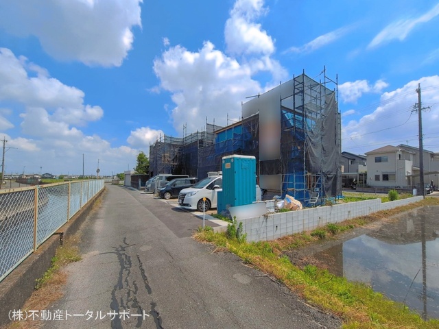 愛知県あま市新居屋久渕郷の新築戸建て上棟写真 2026年5月14日撮影