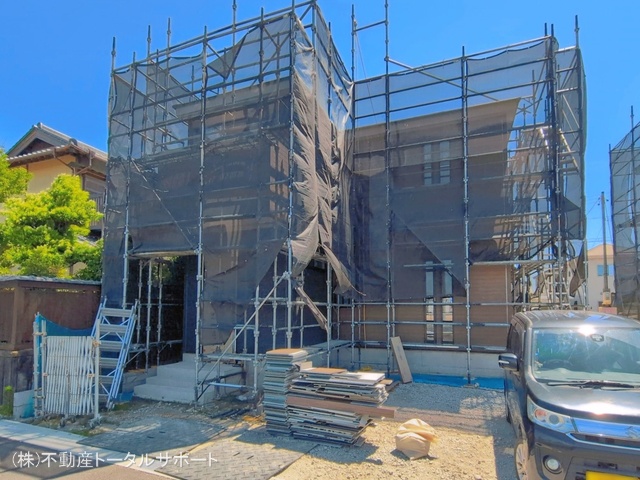 愛知県あま市新居屋久渕郷の新築戸建てシート写真 2026年5月28日撮影