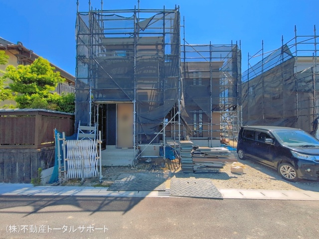 愛知県あま市新居屋久渕郷の新築戸建てシート写真 2026年5月28日撮影