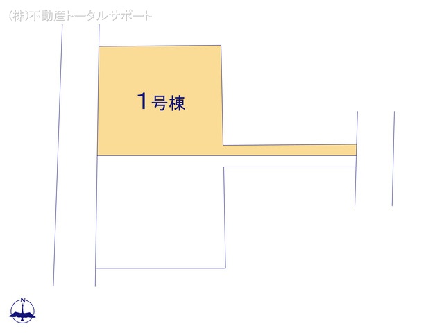 愛知県あま市新居屋久渕郷の新築戸建て全体区画図 ※図面と異なる場合は現況を優先