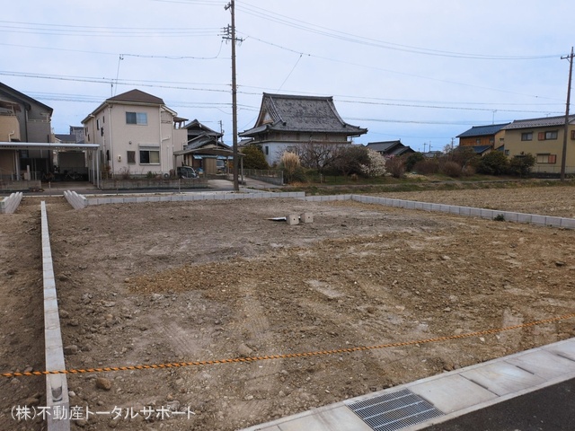 愛知県あま市新居屋久渕郷の新築戸建て更地・土地写真 2026年3月12日撮影