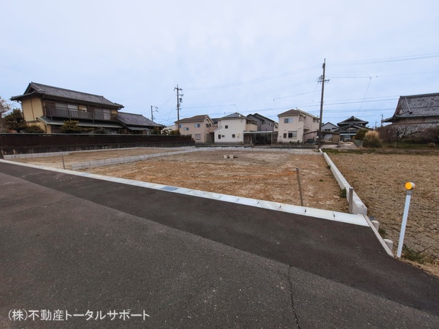 愛知県あま市新居屋久渕郷の新築戸建て更地・土地写真 2026年3月12日撮影