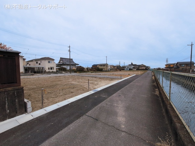 愛知県あま市新居屋久渕郷の新築戸建て更地・土地写真 2026年3月12日撮影