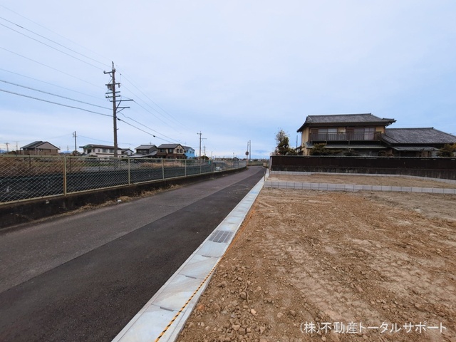 愛知県あま市新居屋久渕郷の新築戸建て更地・土地写真 2026年3月12日撮影